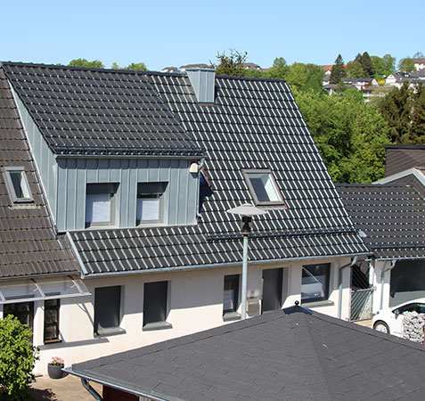 Neue Gaube + Dacheindeckung